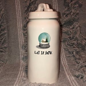 Rae Dunn “let it snow” Canister